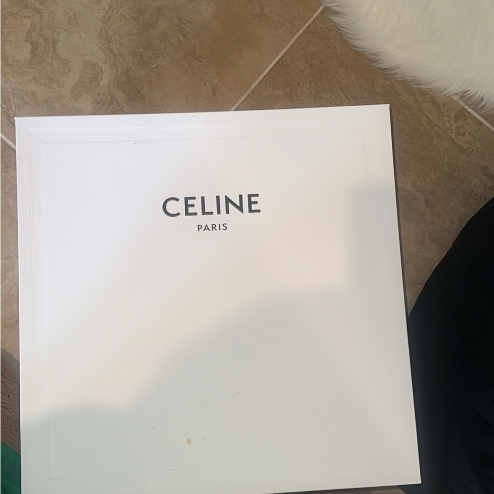 Celine Dark Brown Monogram Tote - Picture 4 of 6